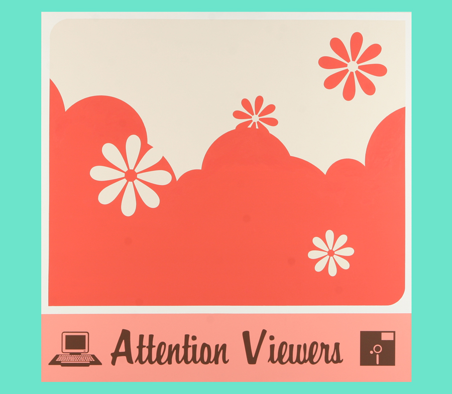 Artwork by Colin Livingston, Attention Viewers