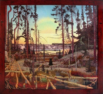 Tom Uttech: New Paintings - Tory Folliard Gallery, Milwaukee