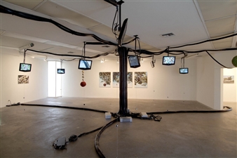 "Sick-Amour", installation view of solo show at Susanne Vielmetter Los Angeles Projects - Joel Tauber