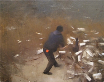 Dominic in the Back Yard - Meghan Cox