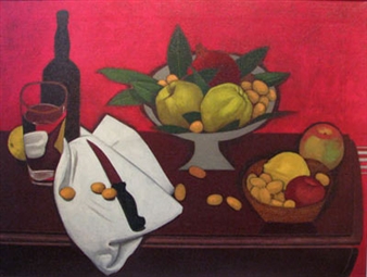 Charlotte Andry Gibbs Recent Paintings - Beth Urdang Gallery