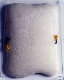 A Surface of Yellow, Blue and Green - Oda Hiroko