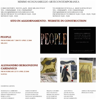 ALESSANDRO BERGONZONI CARDANICO - Mimmo Scognamiglio Artecontemporanea