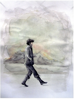 Untitled (Man on Drugs) - John White Cerasulo