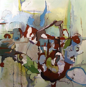 Tied To The Mast (after JMW Turner) - Mary Addison Hackett