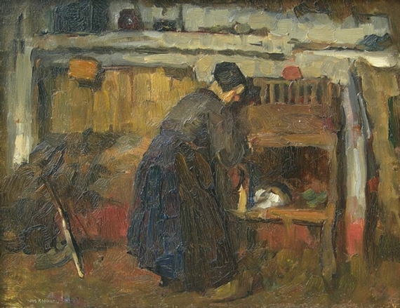 Joseph Morris Raphael | Feeding the Rabbit | MutualArt