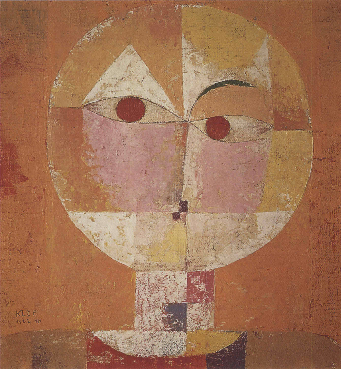 Senecio Painting By Paul Klee