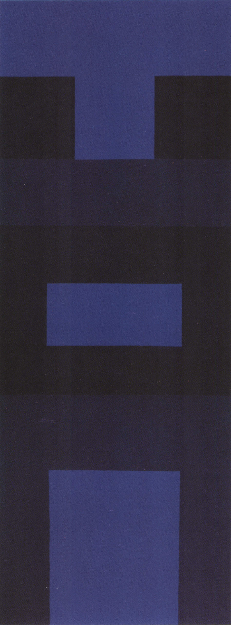 Ad Reinhardt Abstract Painting, Blue (1952) MutualArt