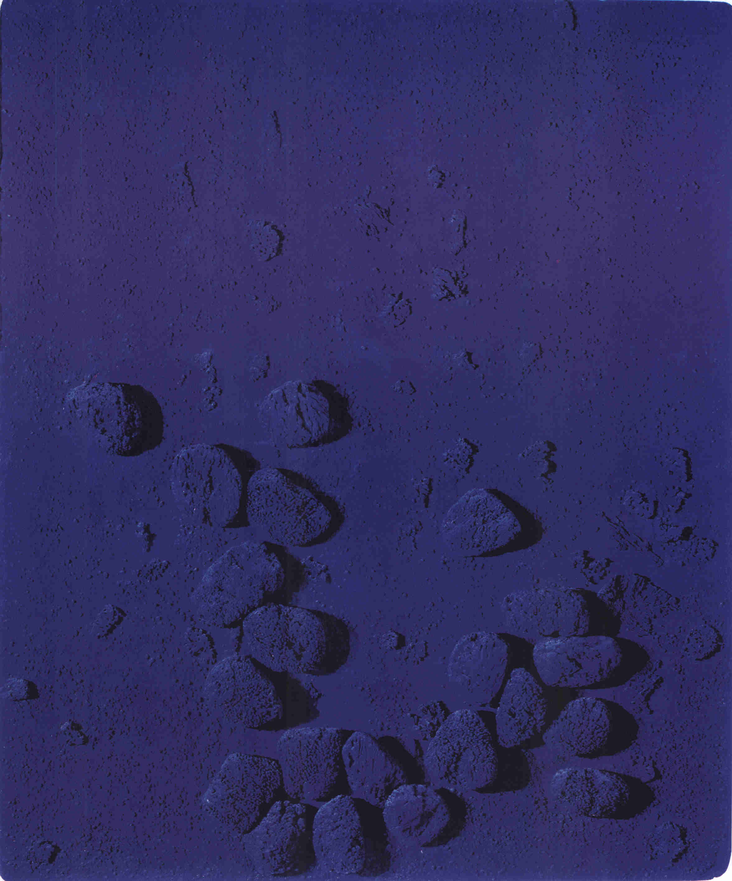 Yves Klein Blue Sponge Relief (RE 19) (1958) MutualArt