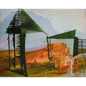 Cabin - James Lavadour