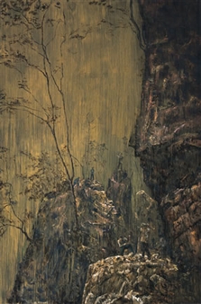 Luo Quanmu - Butterfly Catching - Aura Gallery, Beijing