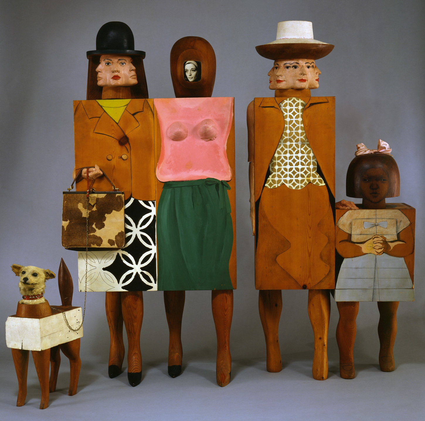 Marisol Escobar Women And Dog