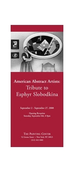 American Abstract Artists: Tribute to Esphyr Slobodkina - The Painting Center