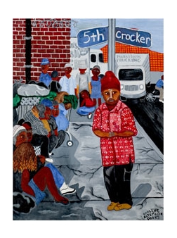 Outside the Inside, Outside Art by the Lamp Community Art Project - Philip Slein Gallery