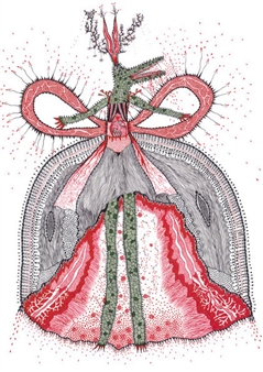 Lia Anna Hennig: Omnivores, Drawing And Video - Alexia Goethe Gallery