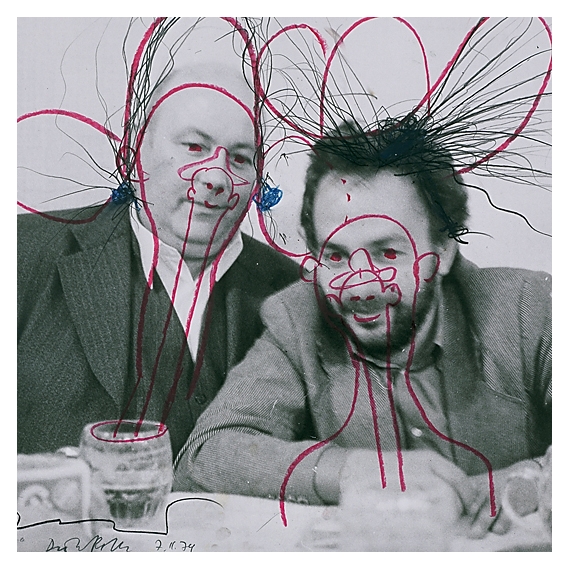 Arnulf Rainer Dieter Roth. Mixing and Seperating - Lower Belvedere