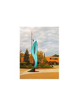 Tangents and Waves: The Art of David Barr and Diane Carr - The Marshall M. Fredericks Sculpture Museum, Saginaw Valley State University