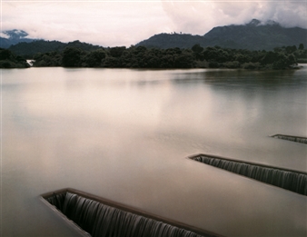 Sluices at a Resevoir, Mahaweli Ganga Development Scheme, Near Badulla, Sri Lanka - Beahan & McPhee