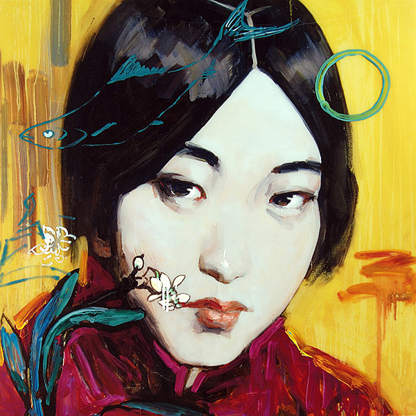 Hung Liu | Calendar Girl IV (2008) | MutualArt