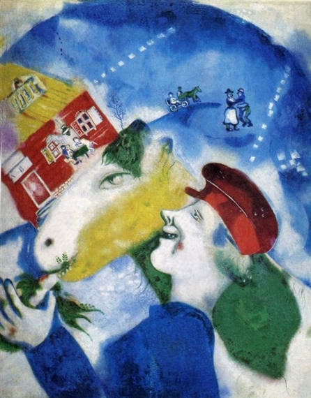Marc Chagall | Peasant Life. (La vie paysanne) (1925) | MutualArt