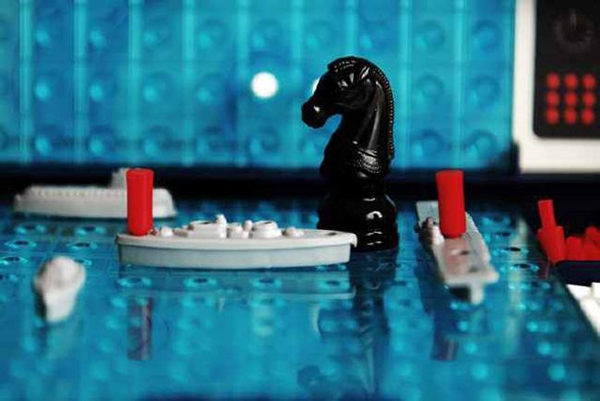 Artwork by Enna Deer, Lost Knight on Battleship, Made of Chromogenic print