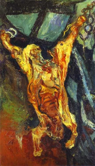 Chaim Soutine | Carcass of Beef (1924) | MutualArt