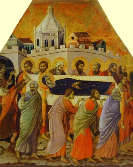 Giovanni da Balduccio | The Funeral Procession (1308) | MutualArt