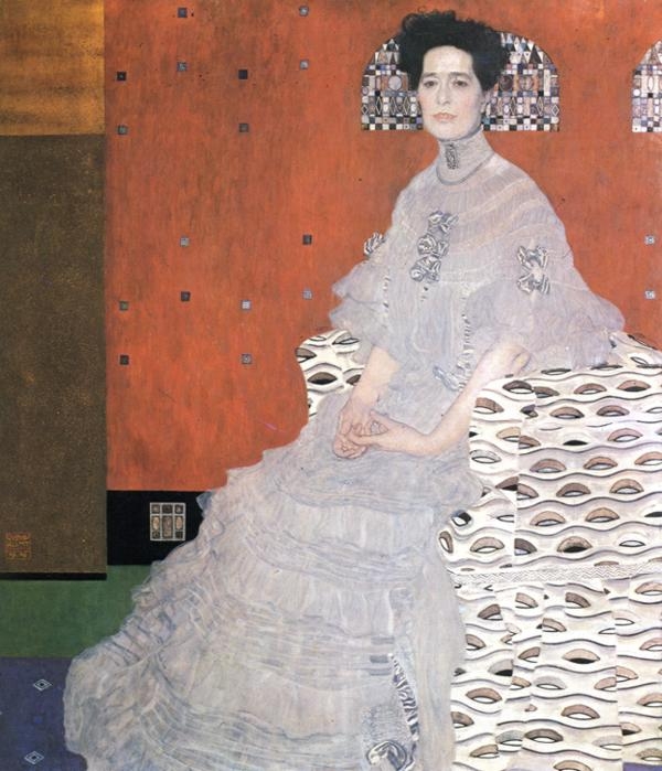 Gustav Klimt | Portrait of Fritza Riedler (1906) | MutualArt