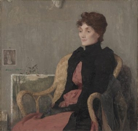 Edmond-Francois Aman-Jean (French, 1858 - 1936)