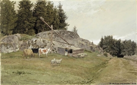 Hans Gude (Norwegian, 1825 - 1903)