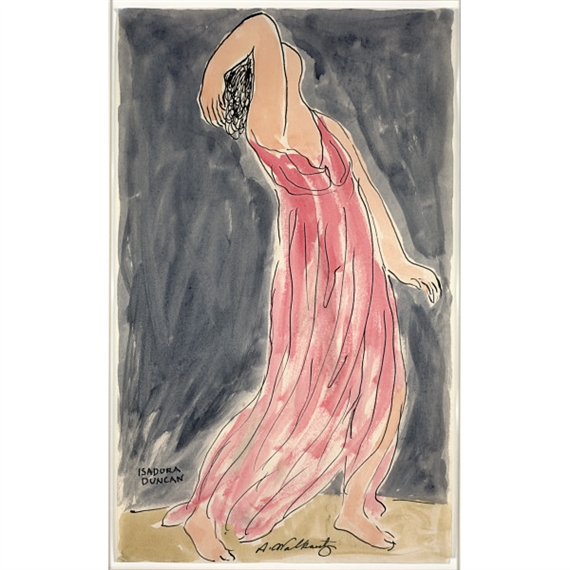 Walkowitz Abraham | Isadora Duncan Dancing (1906 - 1927) | MutualArt
