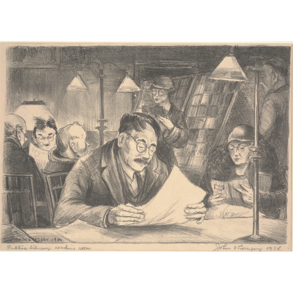 John Worthington Gregory Public Library (1934) MutualArt