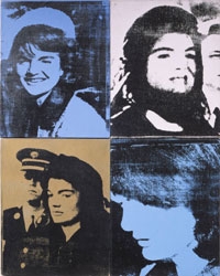 Warhol Andy | Jackie (Four Jackies) (Portraits of Mrs. Jacqueline ...