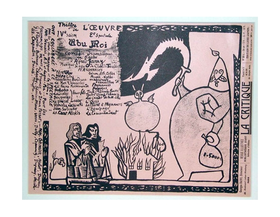 Alfred Jarry | Ubu Roi-Programme du Théâtre de l'Oeuvre (1896) | MutualArt