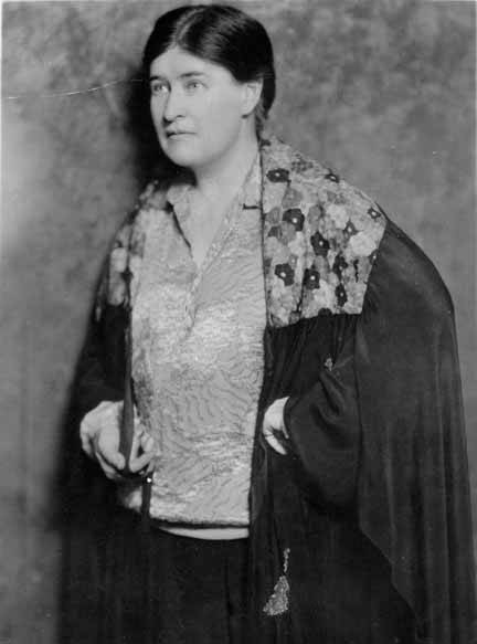 Artwork by Nickolas Muray, Willa Cather, Made of photograph