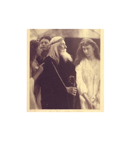 Julia Margaret Cameron | King Lear allotting his Kingdom to his three ...