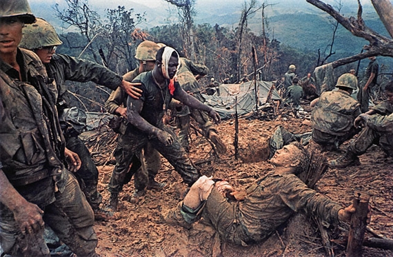 Larry Burrows | Mutter Ridge, Nui Cay Tri, South Vietnam (1987