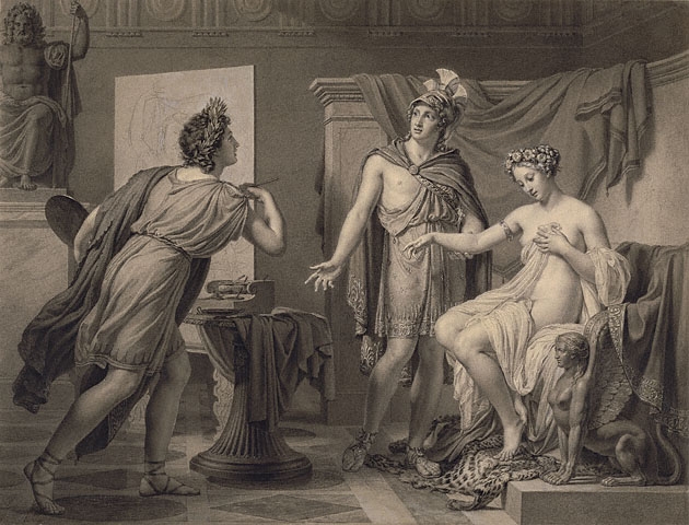 Jérôme‏-Martin Langlois | Alexander Ceding Campaspe to Apelles (1819 ...