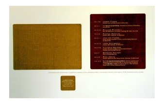 SCI-Arc Representing Modernism, Spring 1998 Lecture Series Poster - Caryn Aono