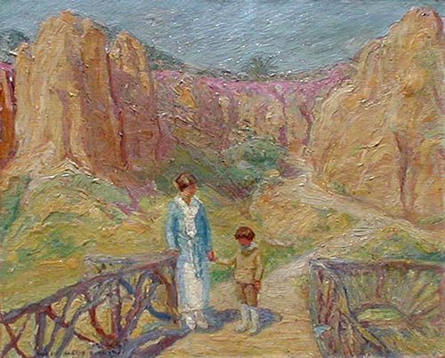 Artwork by Dulah Marie Evans, Santa Monica Bay, Made of Oil on canvas