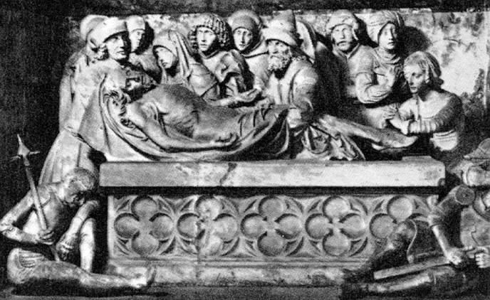 Artwork by Adam Kraft, Entombment, Made of Sandstone