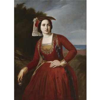 Young girl - Charalambos Pachis