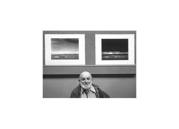 Jim Alinder | Ansel with a straight and a fine print of Moonrise (1981 ...