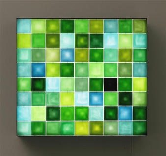 Leuchtkasten-Grün II - Inge Gutbrod