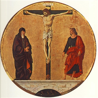 Griffoni Polyptych: The Crucifixion - Francesco del Cossa