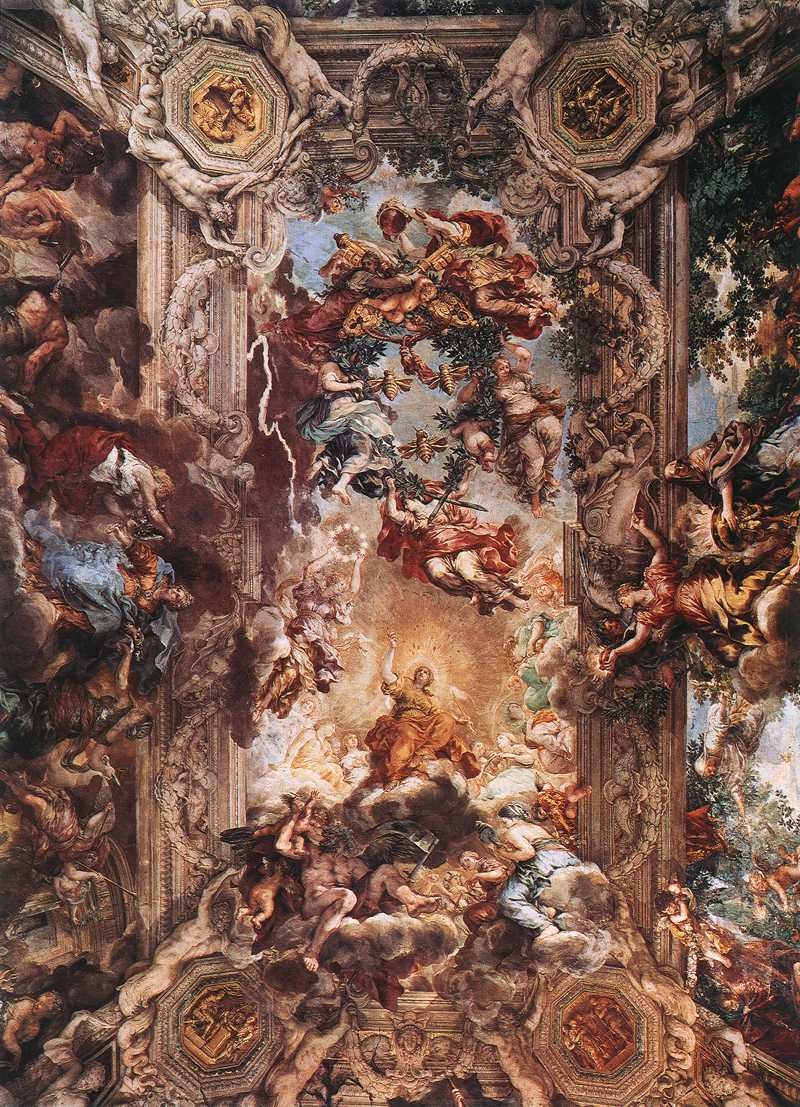 Pietro da Cortona | The Triumph of Divine Providence (1633 - 1639 ...