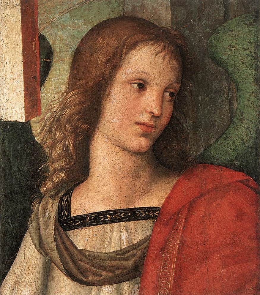 Raffaello Sanzio | Angel (fragment of the Baronci Altarpiece) (1500 ...