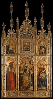 Santa Sabina Polyptych - Antonio Vivarini