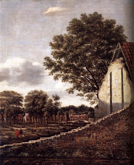 View of a Dutch Town - Daniel Vosmaer