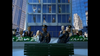 Surveillance from the Doll House - Mireille Mosler Ltd.